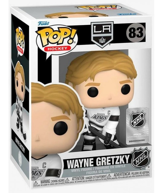 Funko POP! NHL Hockey: Wayne Gretzky (Los Angeles Kings) White Uniform
